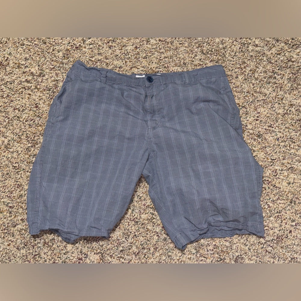 Men's‎ size 36 Paper Denim & Cloth Gray Striped Men's Shorts summer beach work